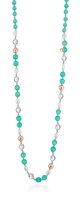 Collar Lelune Mujer LELUNE GLAMOUR in Plata LGNK405.1